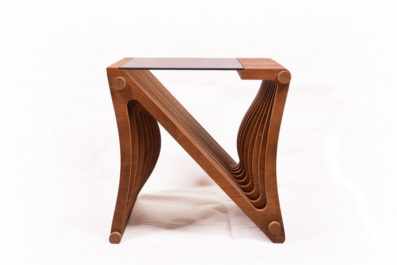 میز عسلی چوبی